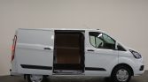 Ford Transit Custom open zijkant wit L1H1