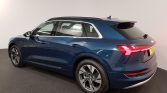 Audi E-tron blauw achterkant